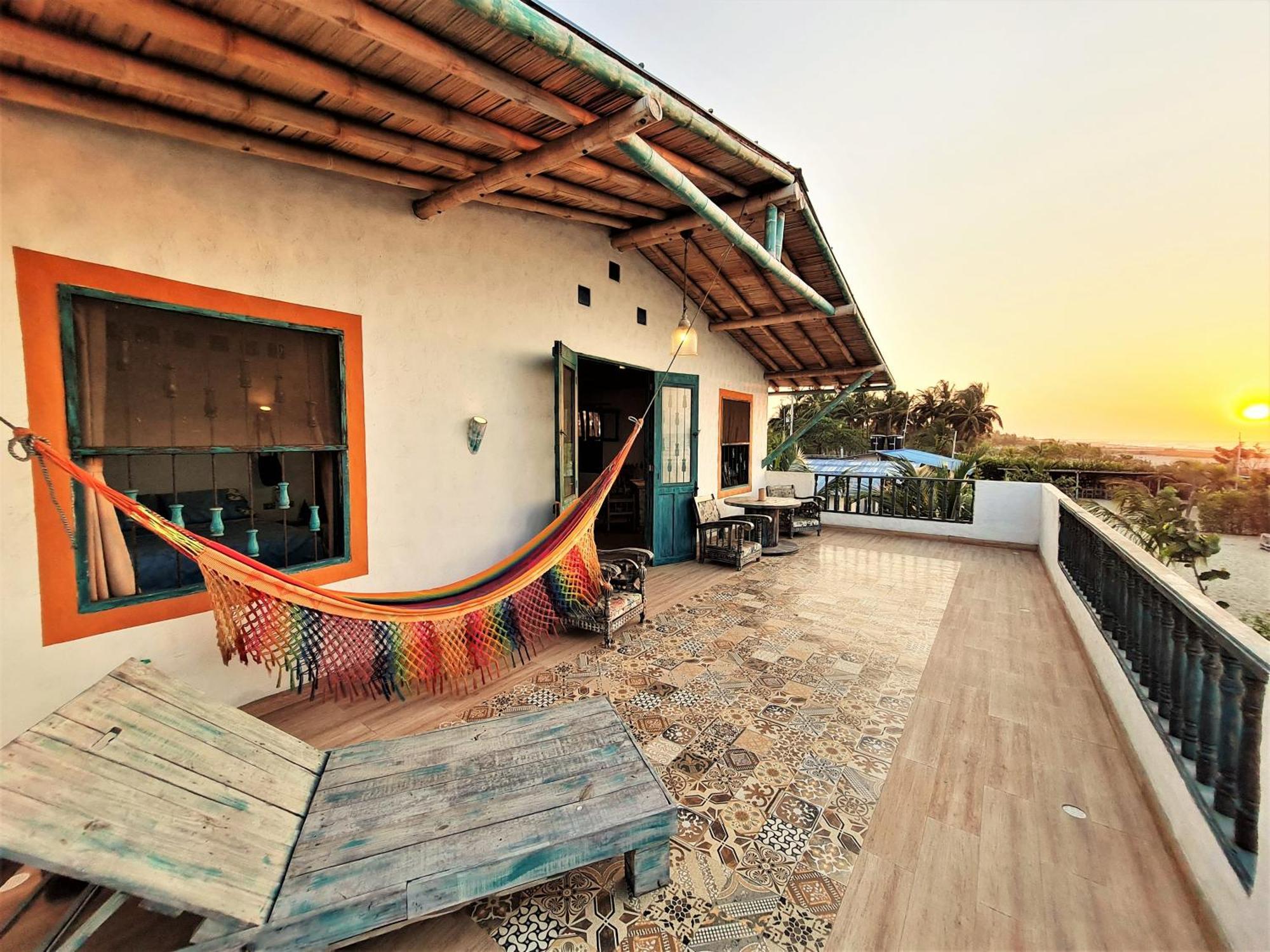 Eco-Hotel Chevere Beach Puebloviejo Bagian luar foto