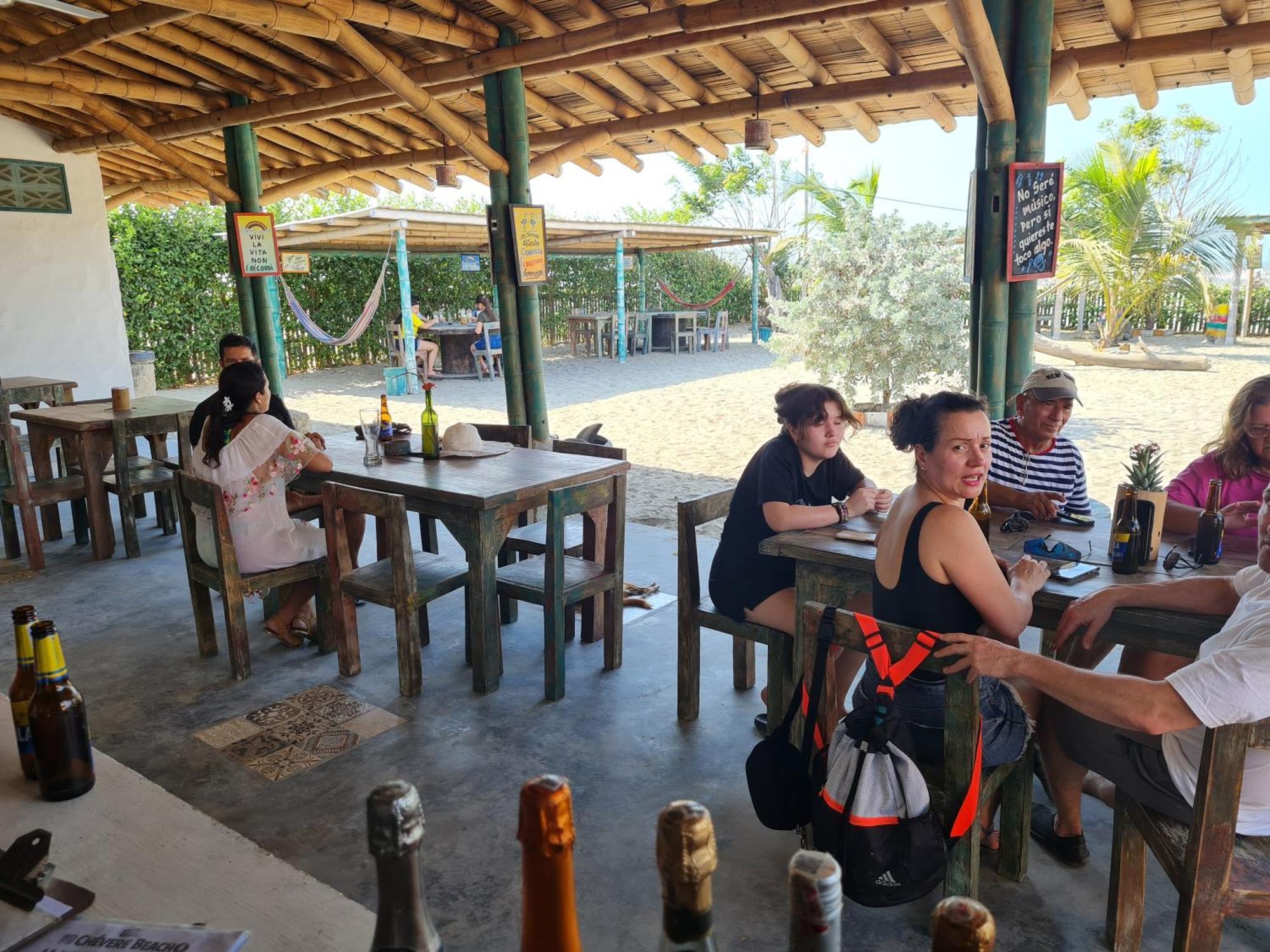 Eco-Hotel Chevere Beach Puebloviejo Bagian luar foto
