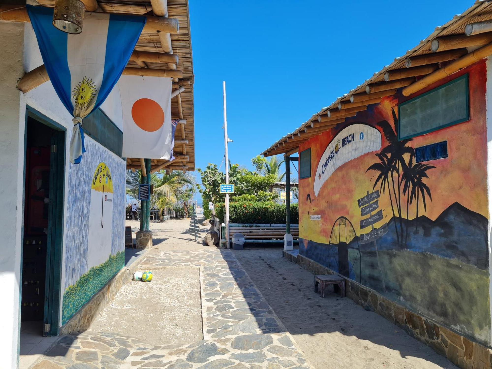 Eco-Hotel Chevere Beach Puebloviejo Bagian luar foto