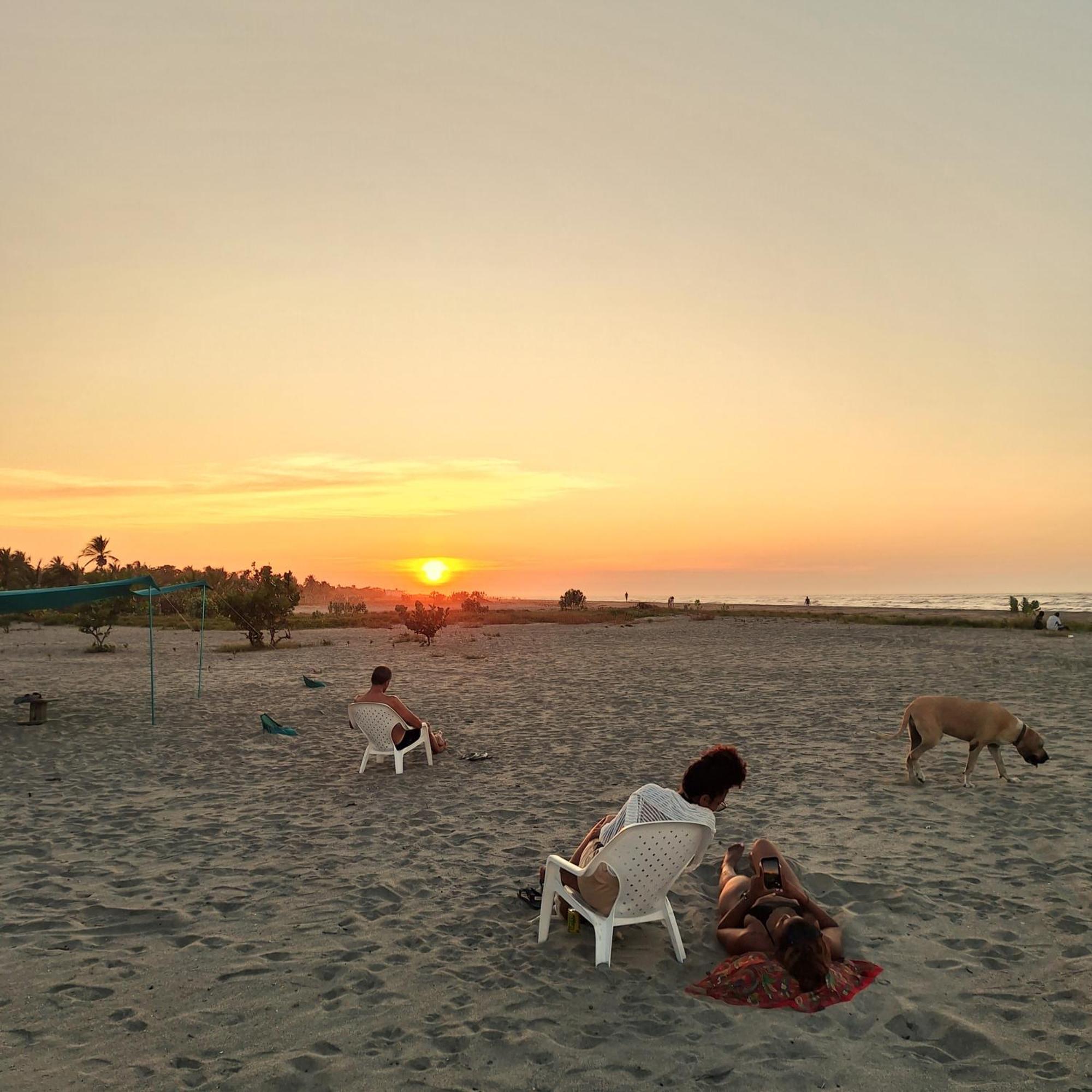 Eco-Hotel Chevere Beach Puebloviejo Bagian luar foto