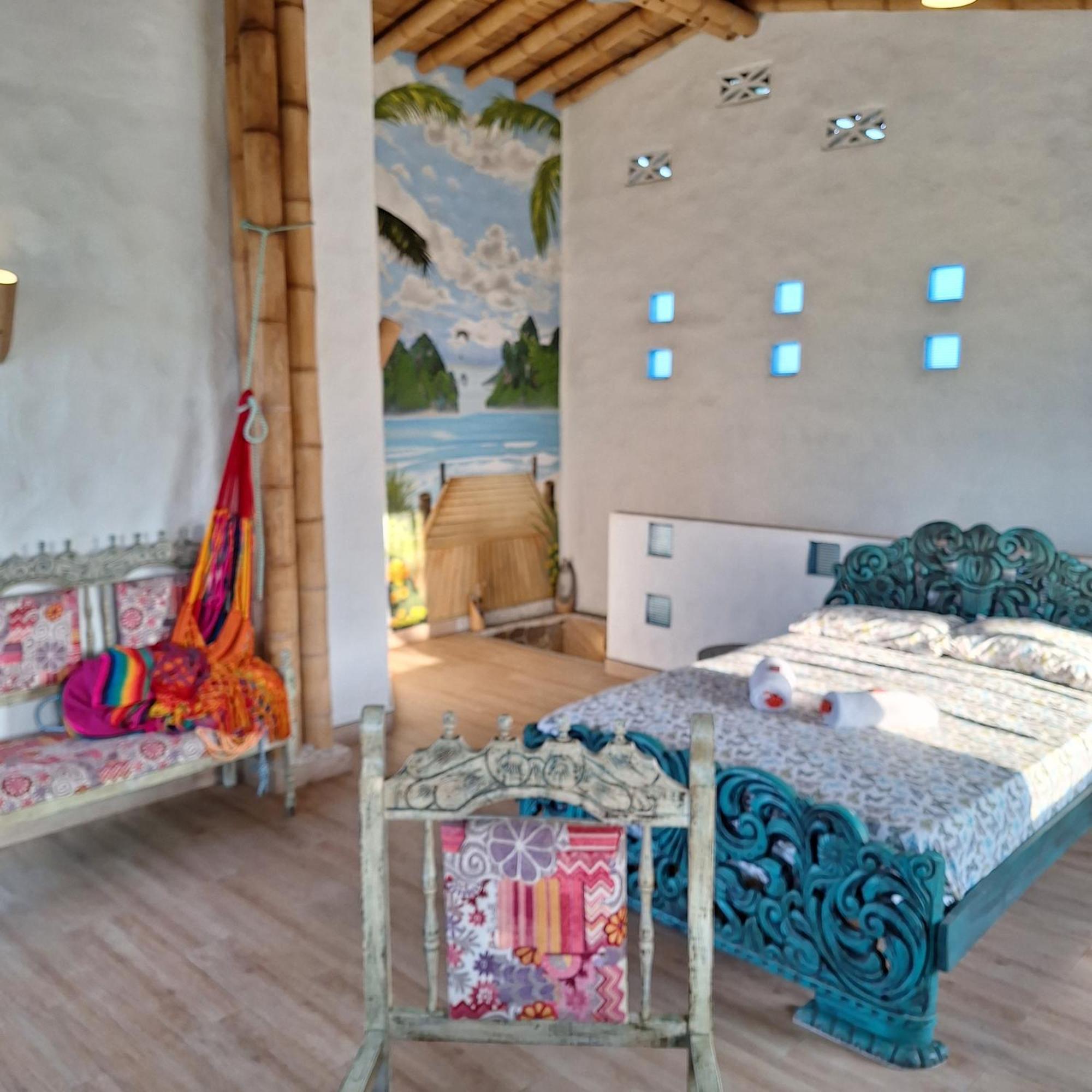 Eco-Hotel Chevere Beach Puebloviejo Bagian luar foto
