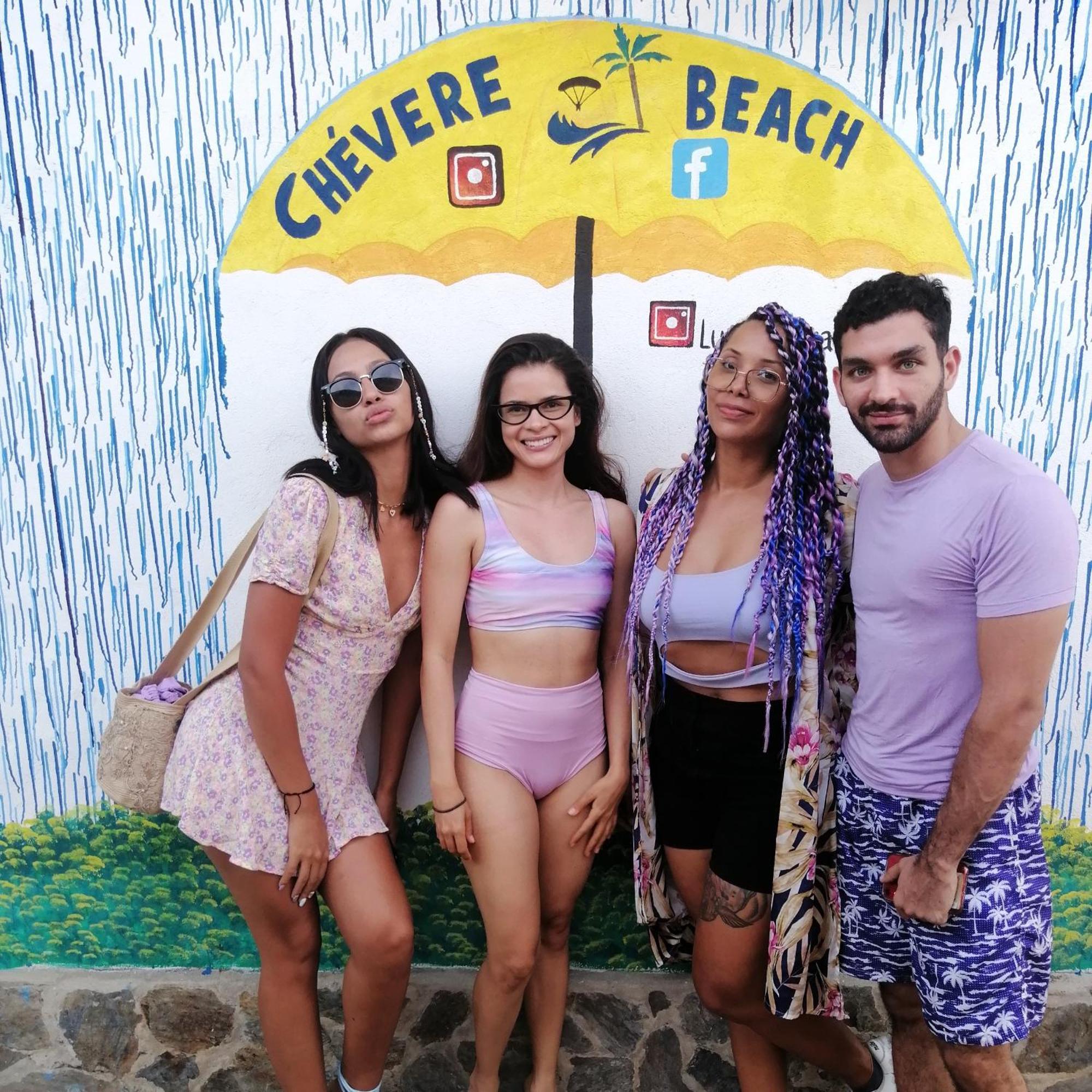 Eco-Hotel Chevere Beach Puebloviejo Bagian luar foto